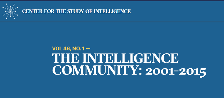 Article: The Intelligence Community: 2001-2015