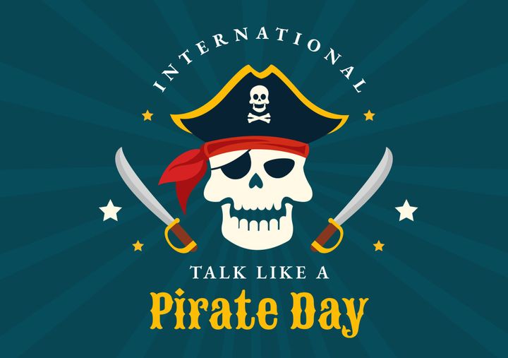 Talk Like a Pirate Day - 19 September