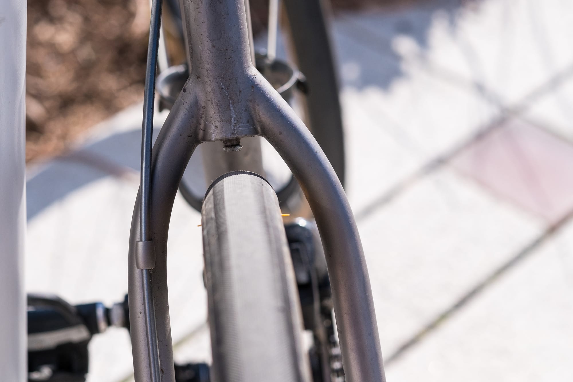 Look how smooth that cable guide is!