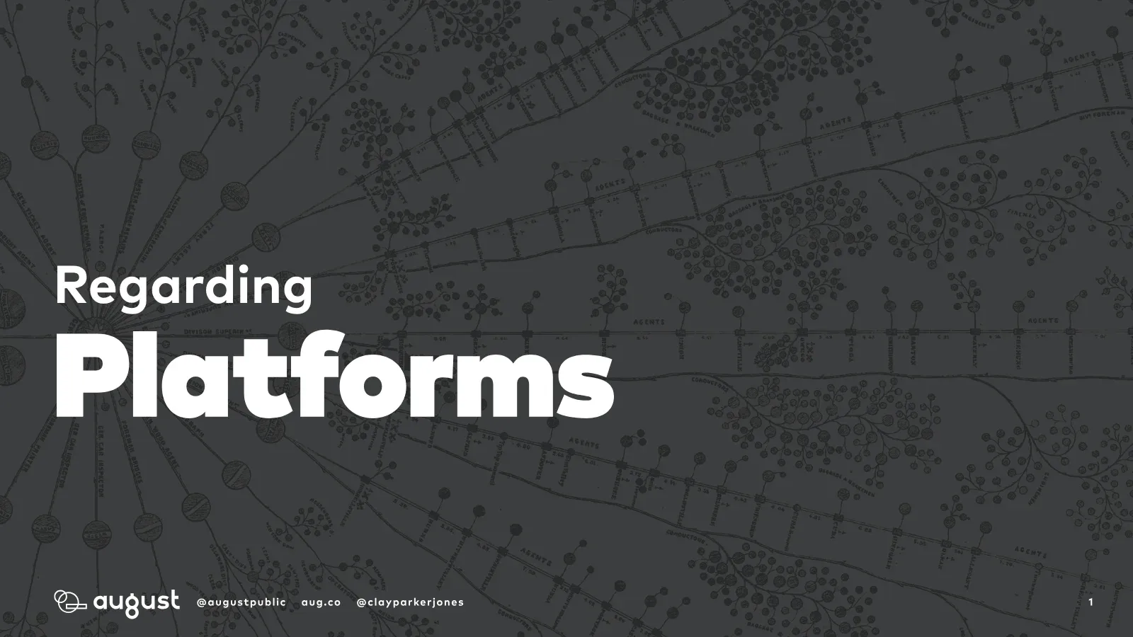 Platforms — slide deck