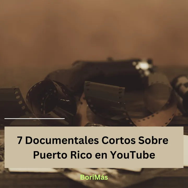 En la imagen hay cintas de grabracion de camara, detras del titulo del articulo.