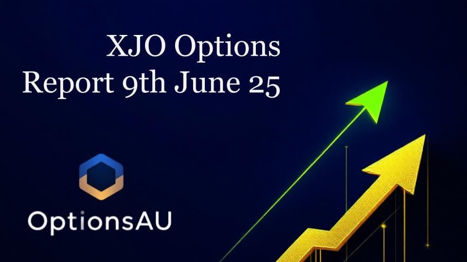 XJO Options Report 9th June 25