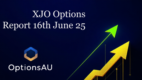 XJO Options Report 16th June 25