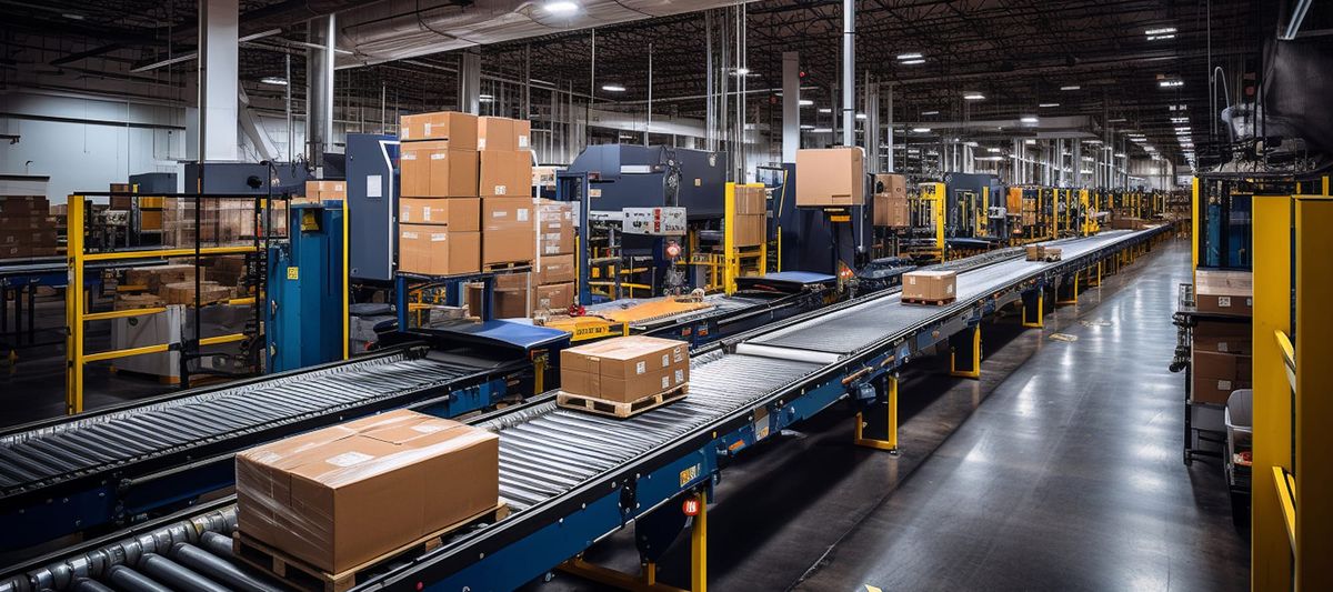 Distribution sorting center