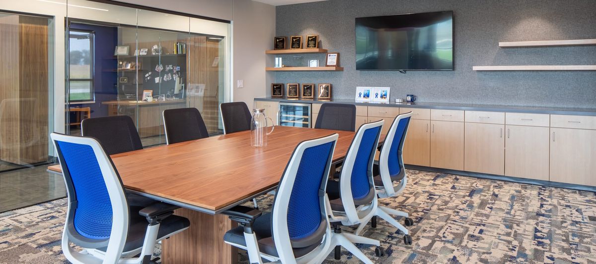 Grafe Auction's corporate office in Stewartville, MN