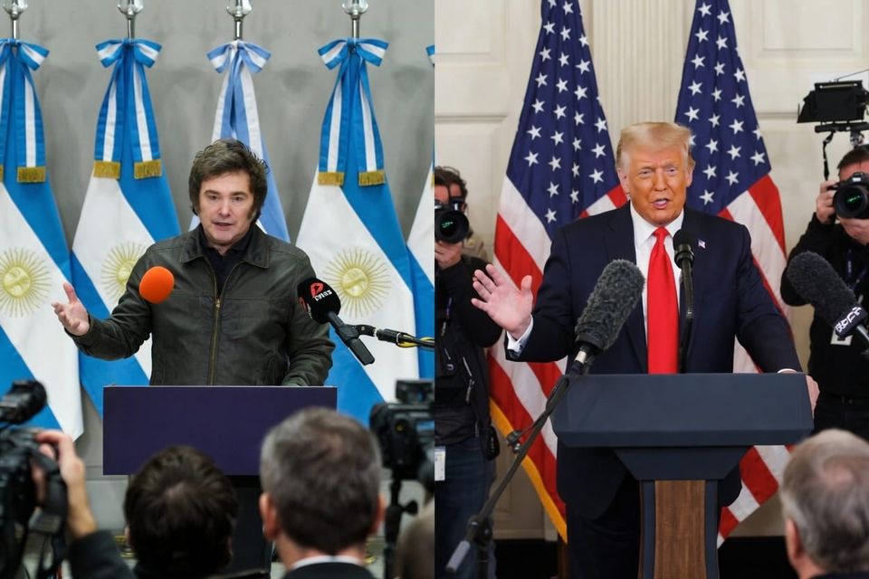 El discurso de Milei es un formato
