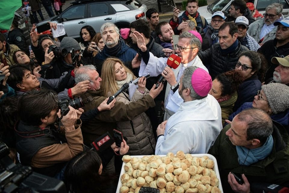 "No podés ser positivo": qué dicen los tedeums cuando se los mide contra las tapas de los diarios