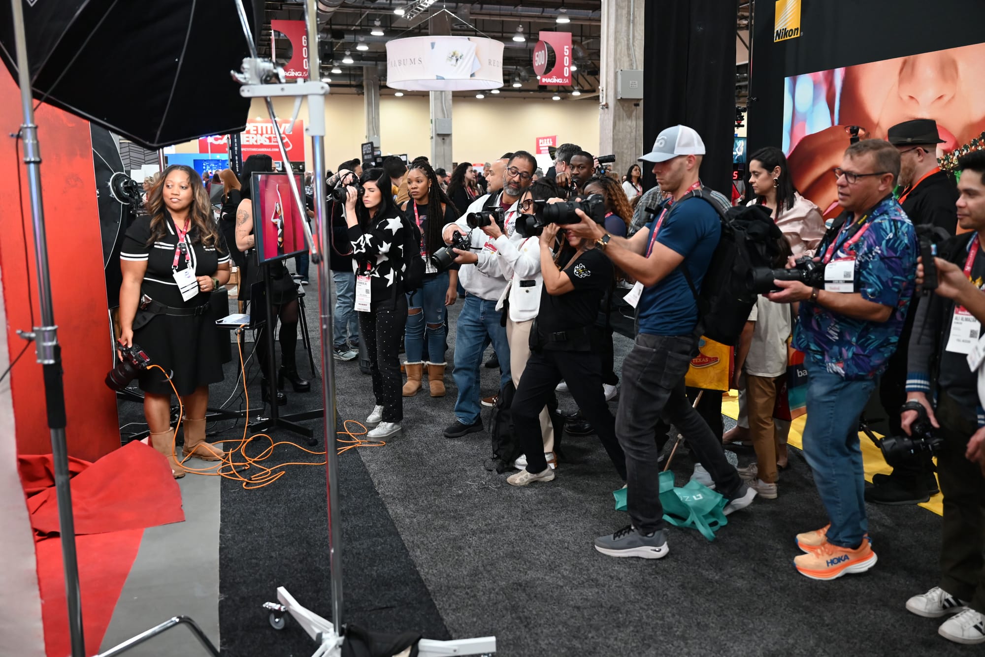 Boudoir Photography Demo at Imaging USA 2025 by Yuliya Panchenko
