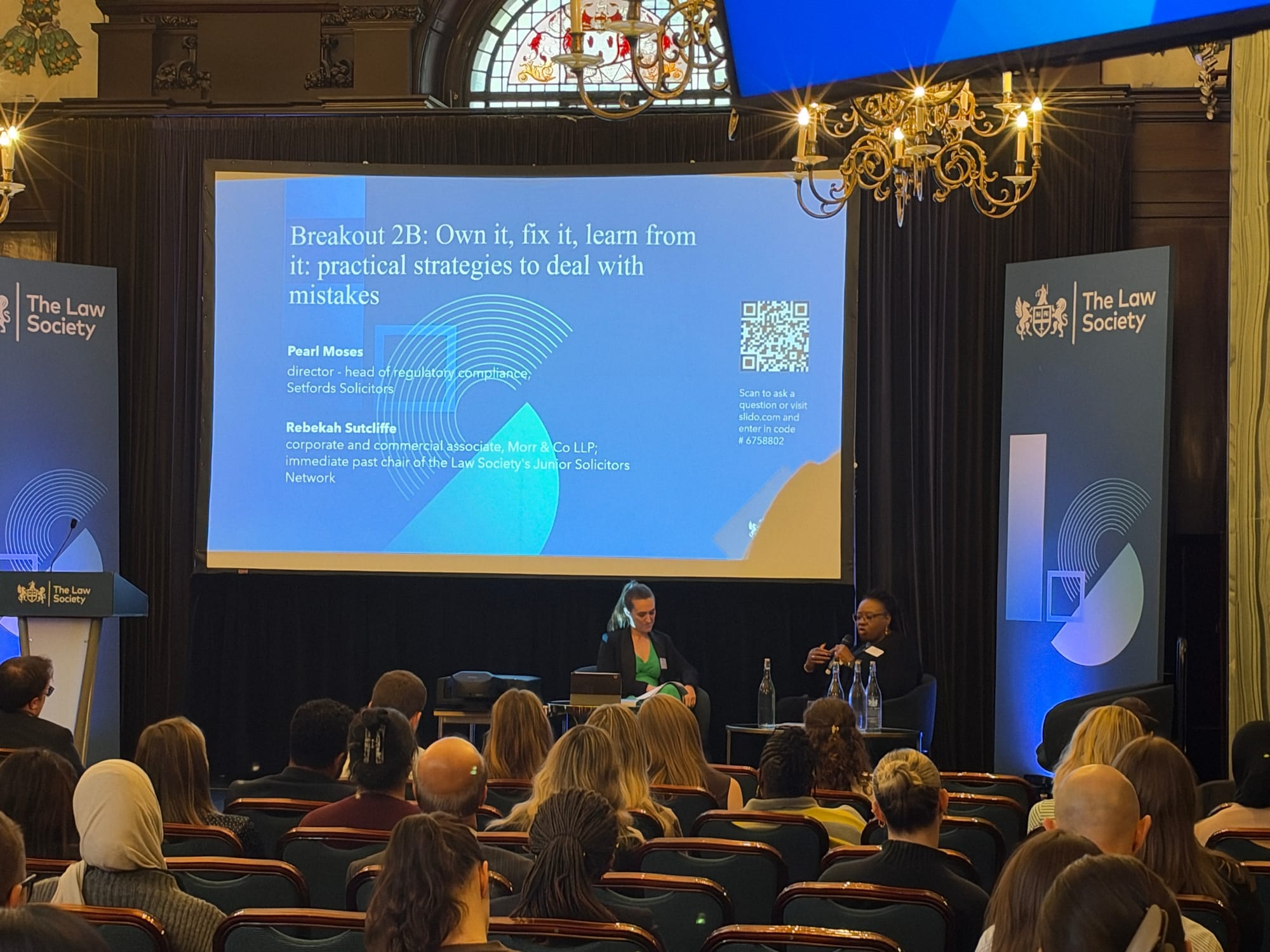 Junior Solicitor Summit 2026: Pearl Moses and Rebekah Sutcliffe