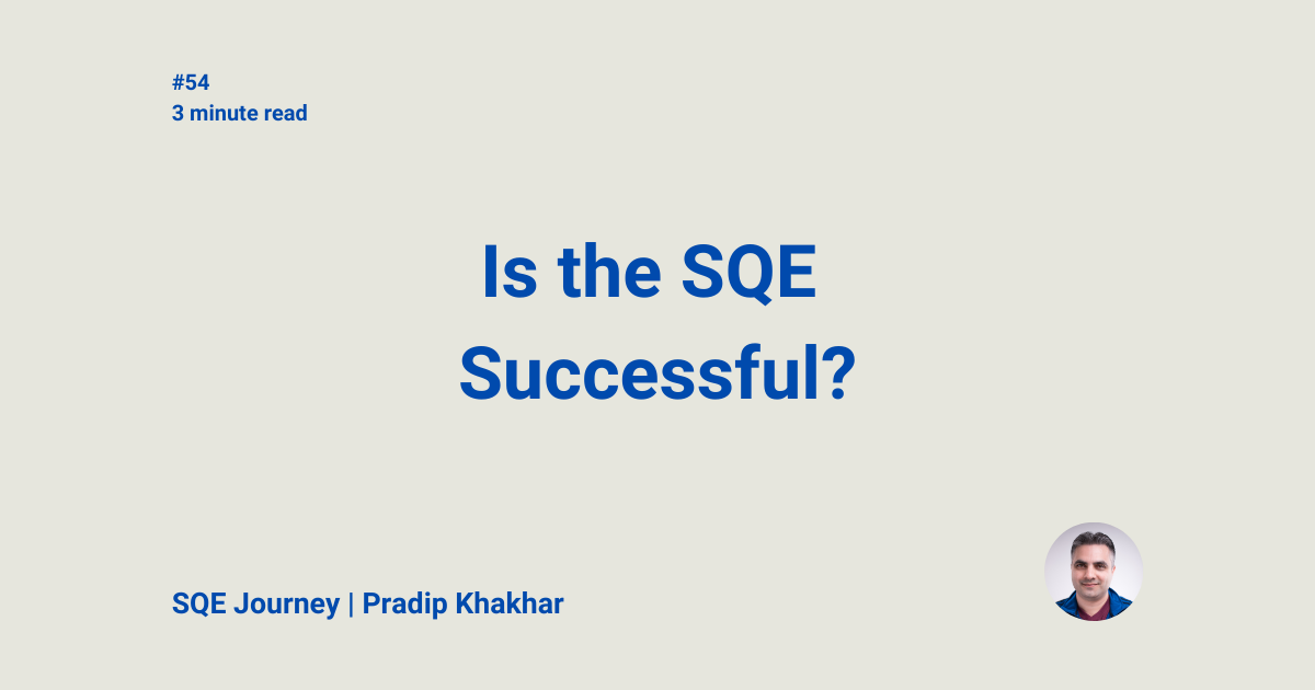 SQE Successful