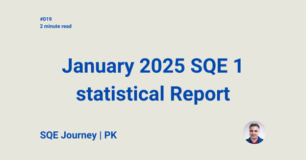 SQE Journey