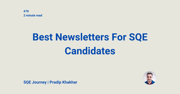 SQE Newsletter