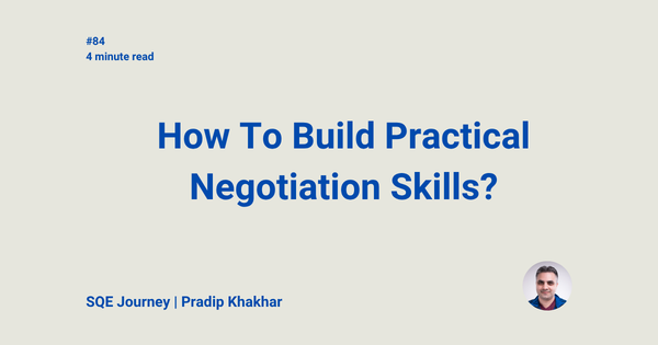 How To Build Practical Negotiation Skills?