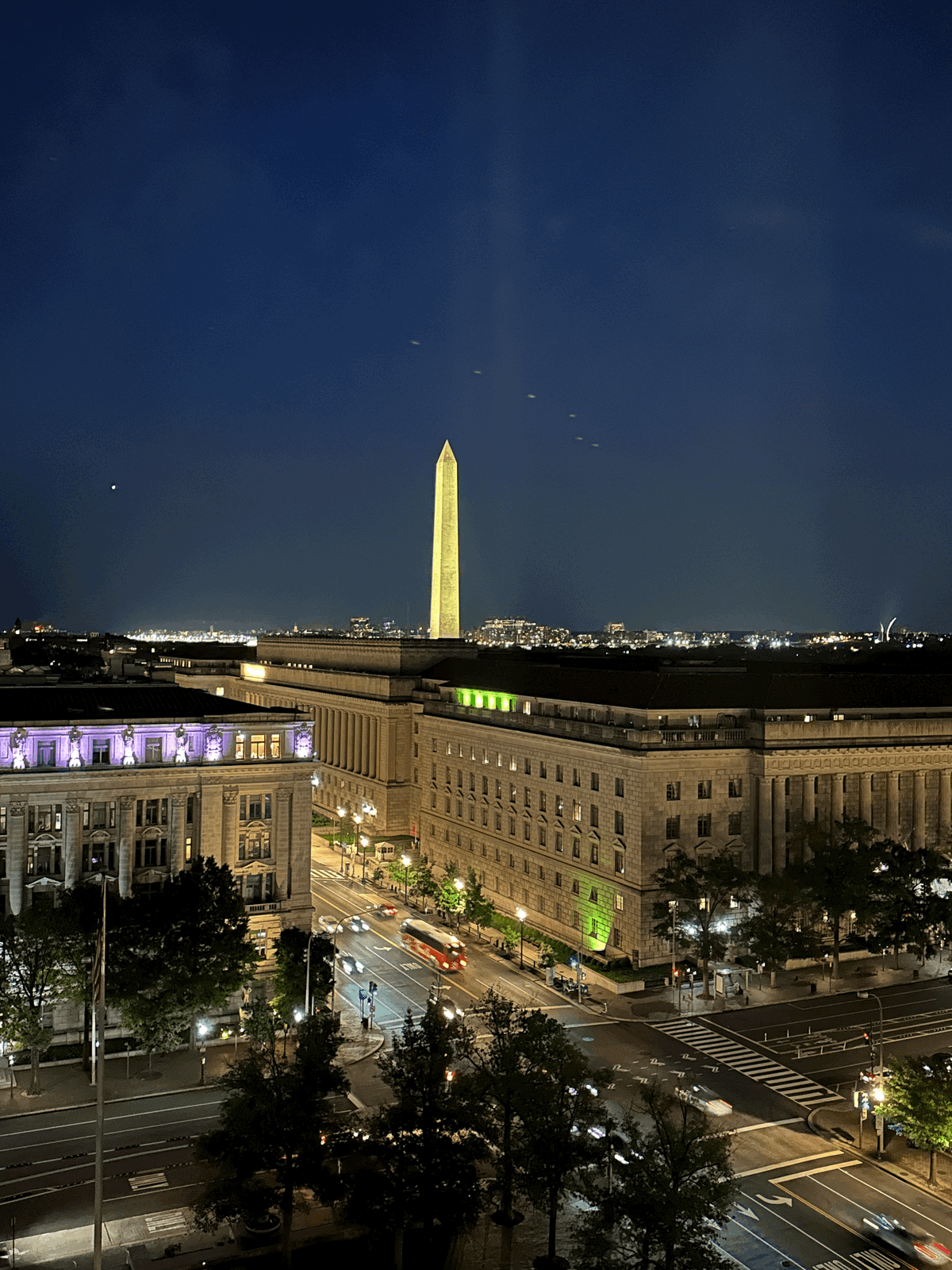 Washington D.C. bei Nacht