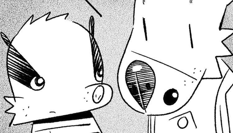 Milo's afraid of butterflies.