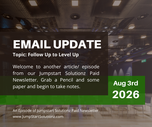 August 2026 Email Update