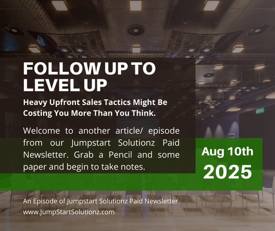 Heavy Upfront Sales Tactics Might Be Costing You More Than You Think