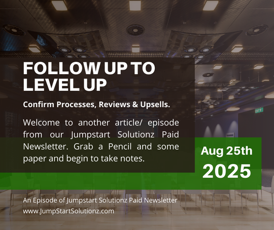 Confirm Processes, Reviews and Upsells