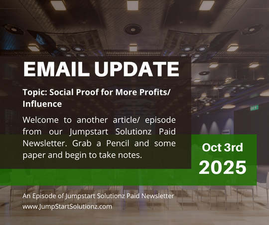 Oct 2025 Email Update