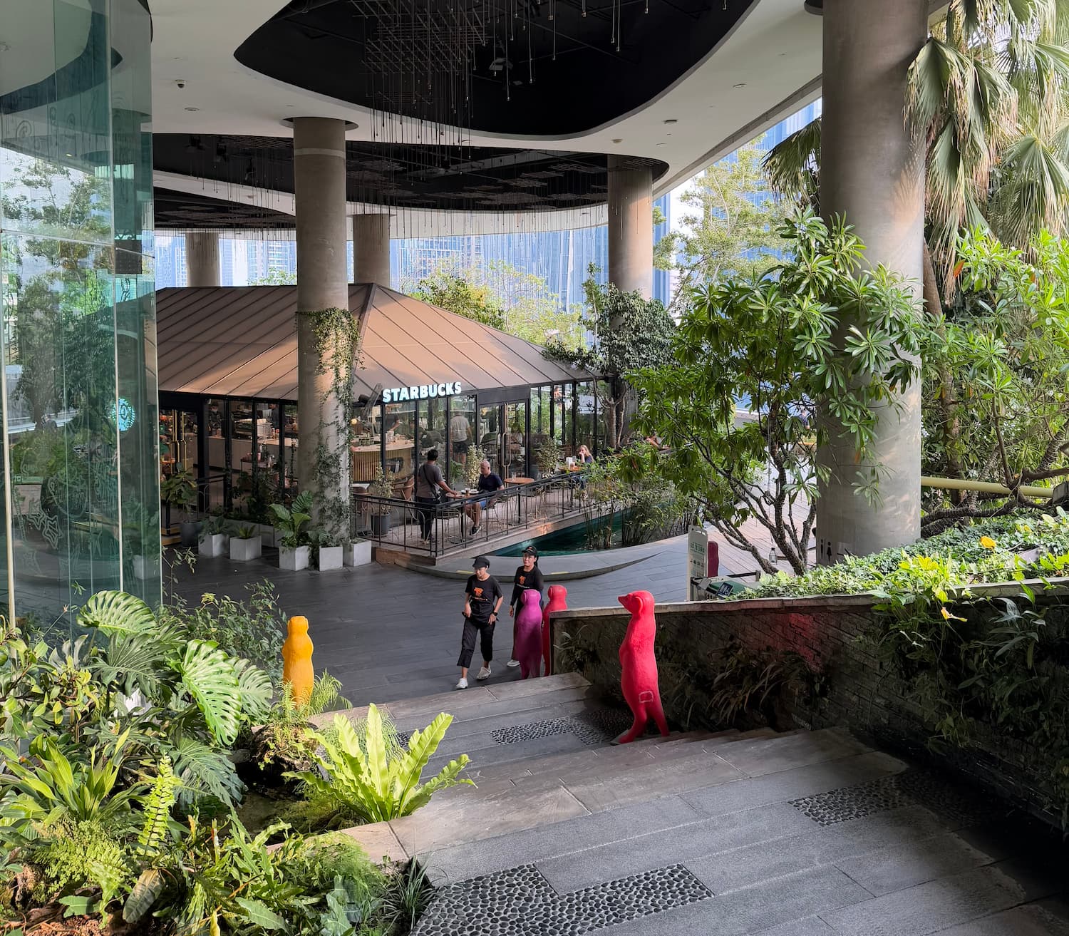 Starbucks on the roof in Bangkok