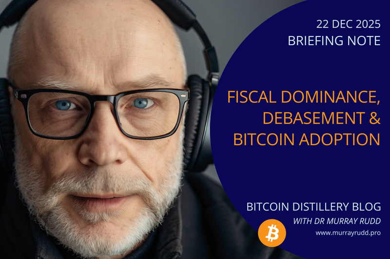 Fiscal Dominance, Debasement, and Bitcoin’s Governance Test