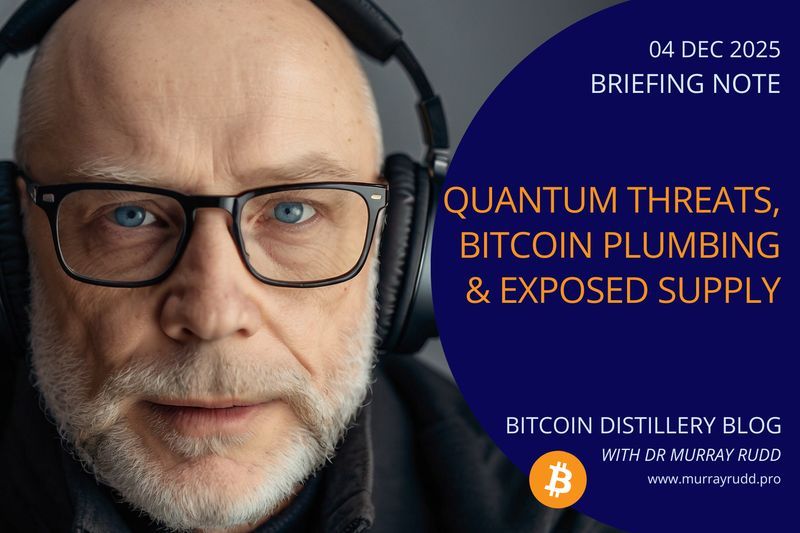 Quantum Threats, Exposed Bitcoin Supply, and Treasury Leverage