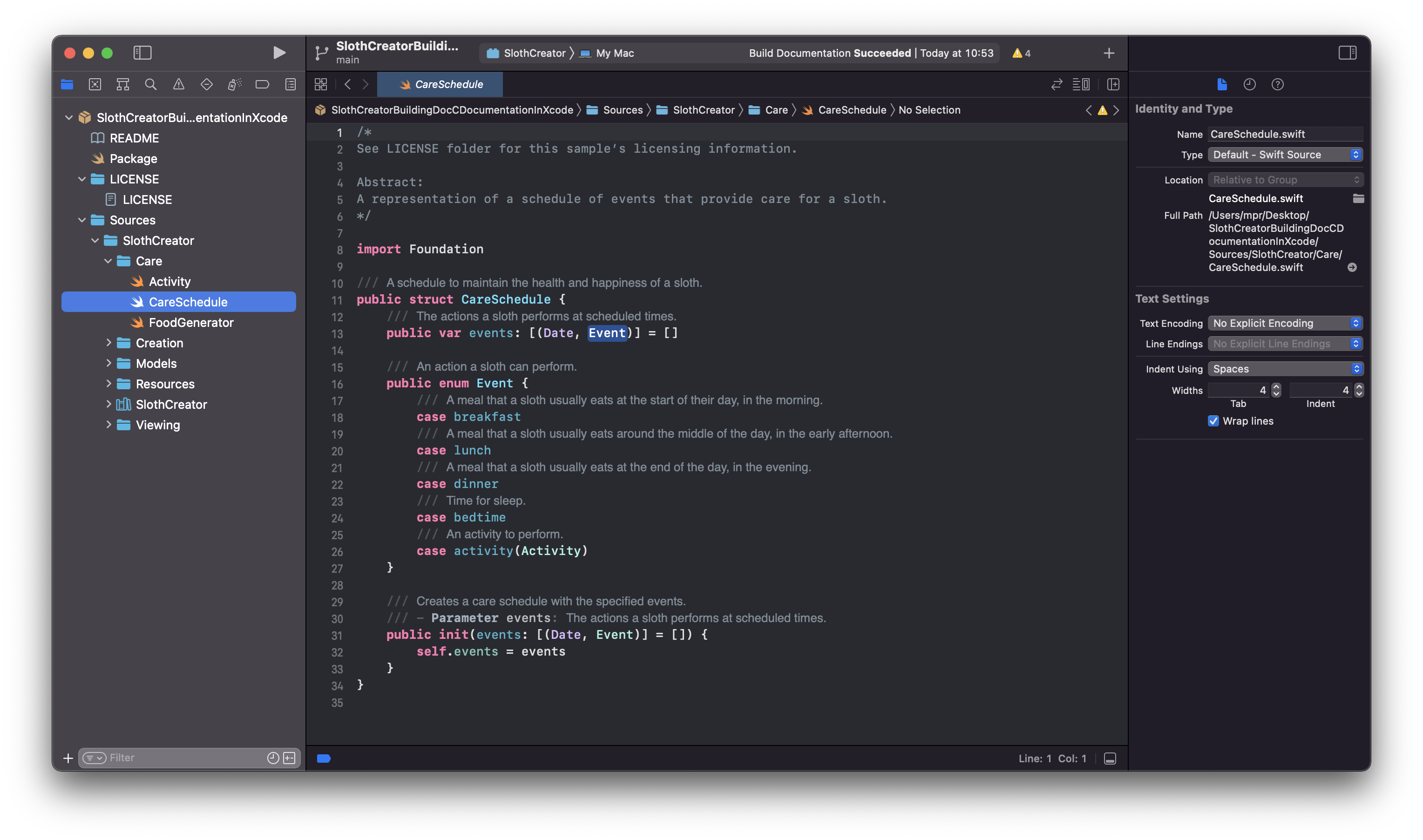 docobuyページ Publishing DocC Documentation as a Static Website on GitHub Pages