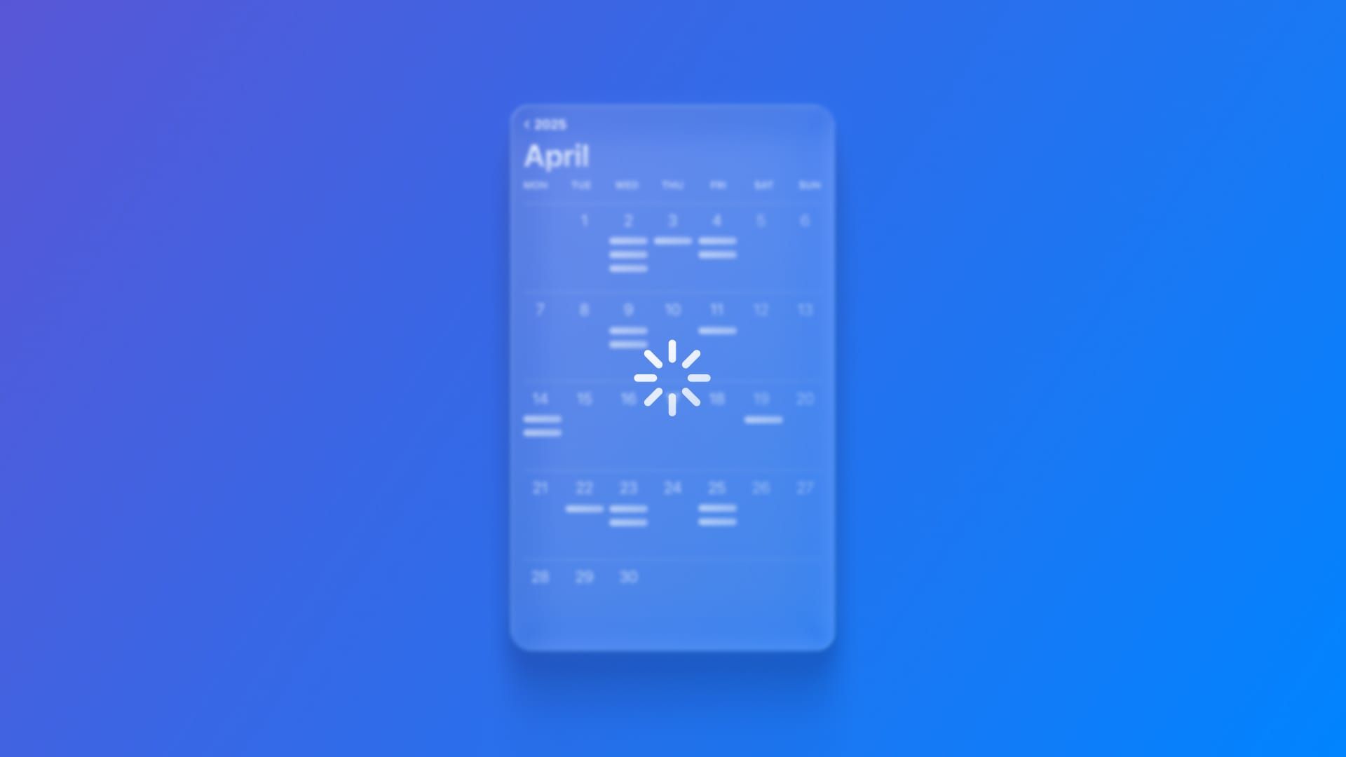 Fetching events from the user’s calendar