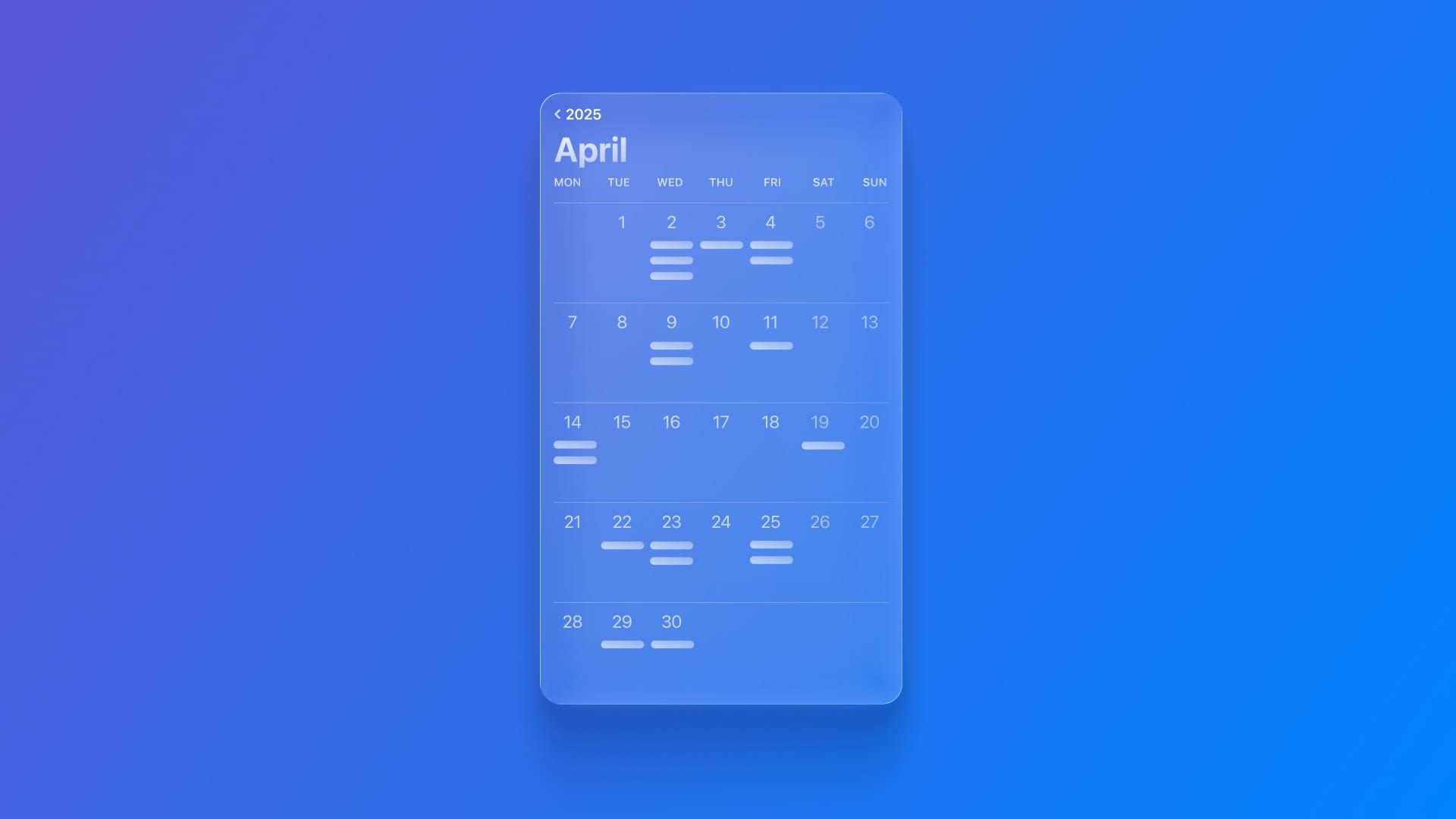 Getting access to the user’s calendar