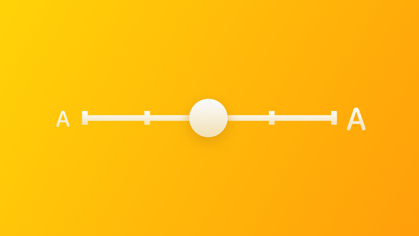 Supporting Dynamic Type and Larger Text in your app to enhance Accessibility