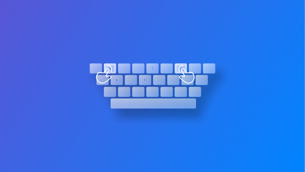 Controlling keyboard events with keys and phases