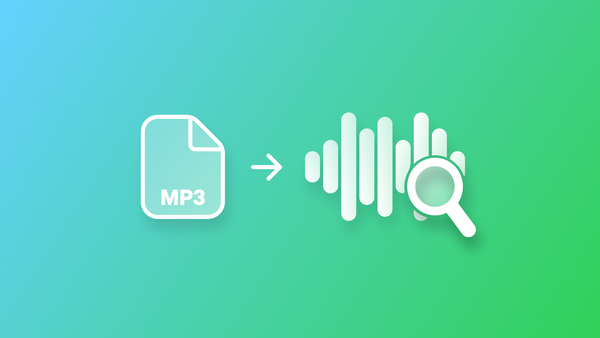 Identifying individual sounds in an audio file