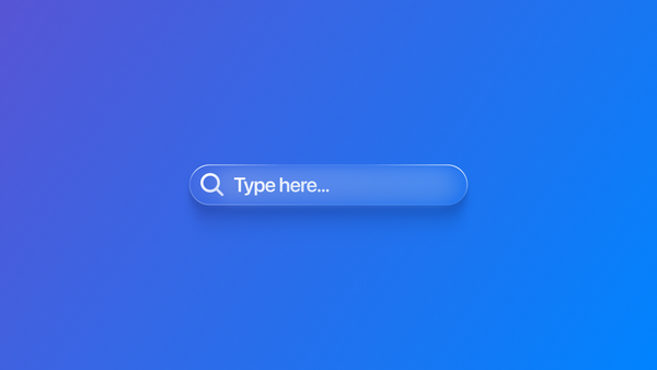 Adapting Search to the Liquid Glass Design System