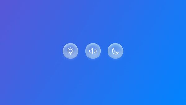 Grouping elements within a Glass Effect Container in SwiftUI