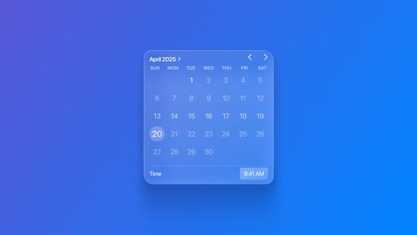 Creating and saving calendar events