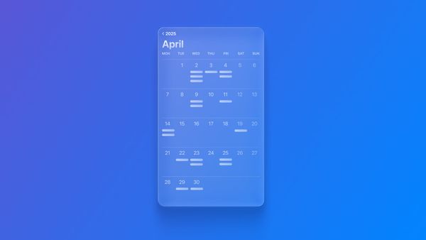 Getting access to the user’s calendar