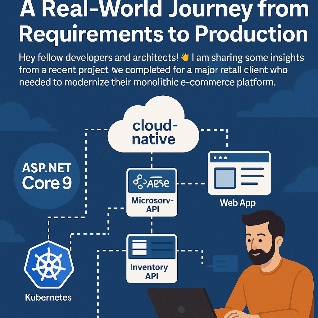 Lessons Learned: Building Cloud-Native Microservices with ASP.NET Core 9 for Our Enterprise Client