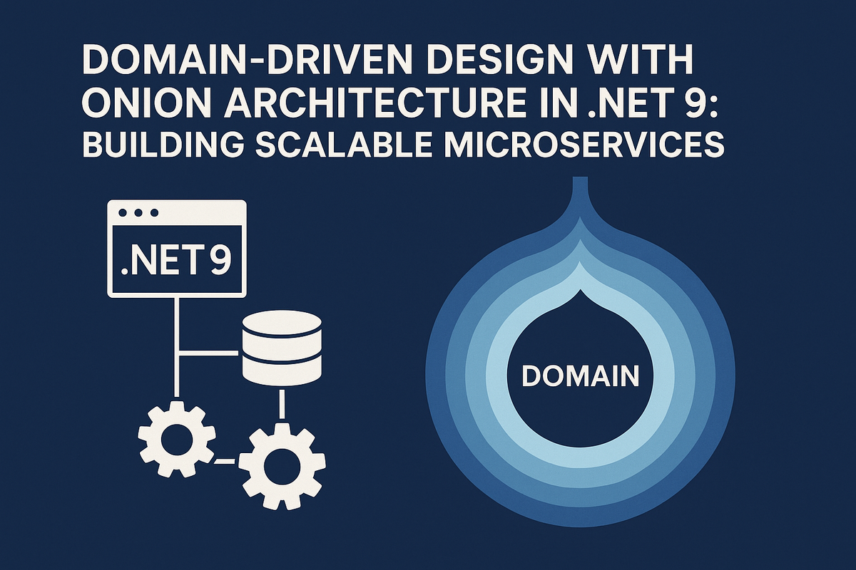 Domain-Driven Design with Onion Architecture in .NET 9: Building Scalable Microservices