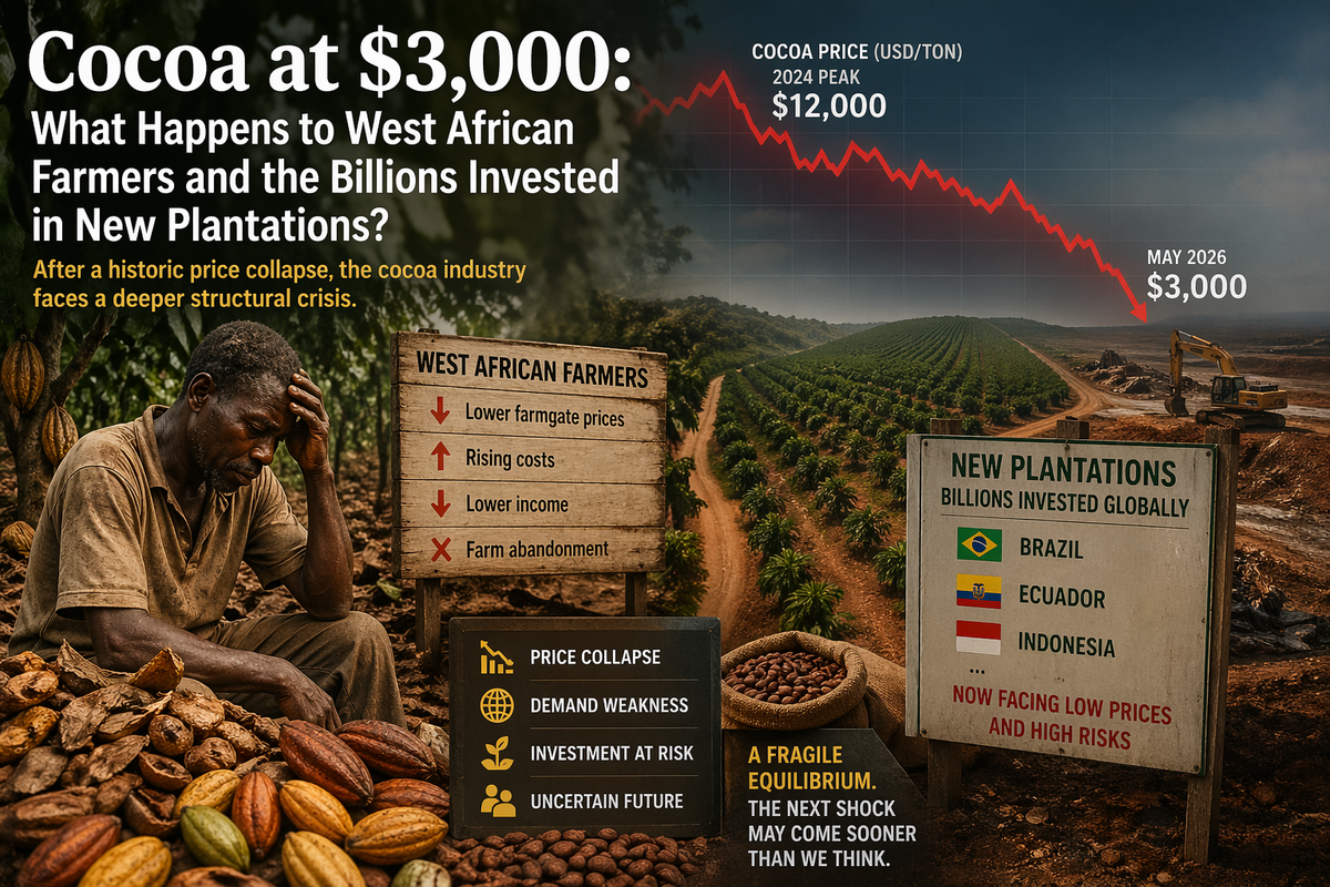 Cocoa at $3,000: What Happens to West African Farmers and the Billions Invested in New Plantations?