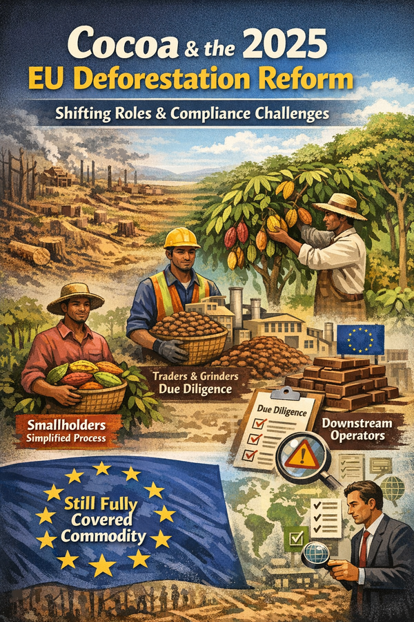 Regulation (EU) 2025/2650: What Changes for Cocoa Under the EU Deforestation Regulation