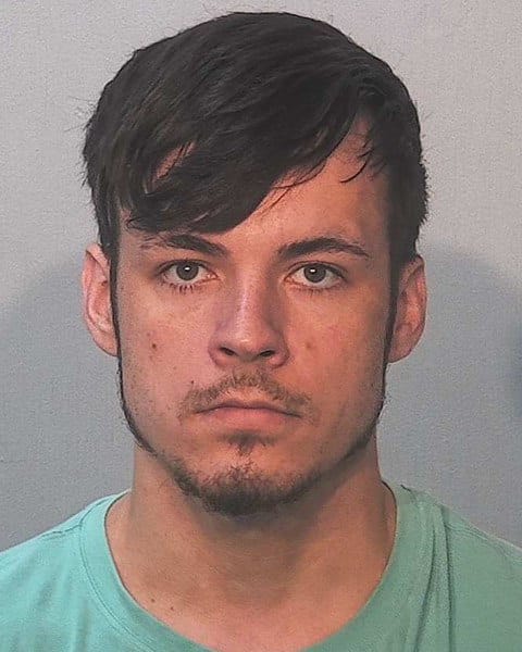 Allen County warrant photograph for Christopher Cole Nash