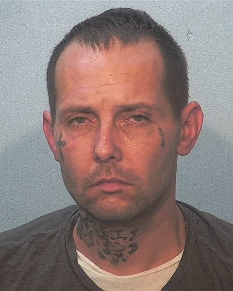 Allen County warrant photograph for Derek Leon Blanchard