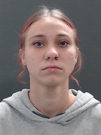 Allen County warrant photograph for Hannah Grace Benya