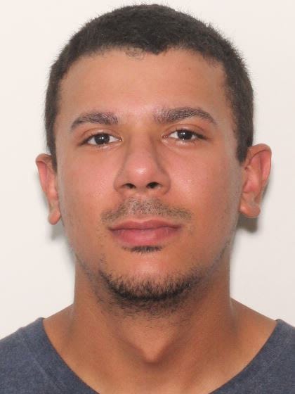 Allen County warrant photograph for Jamin Robert Dickson