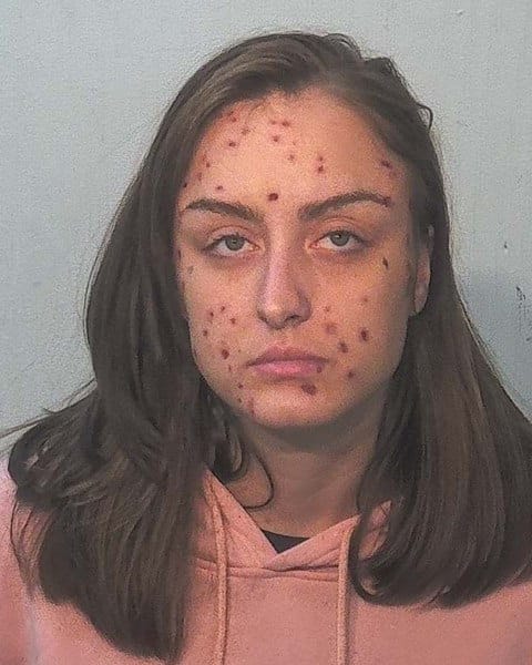 Allen County warrant photograph for Madison Grace Katsonga-phiri