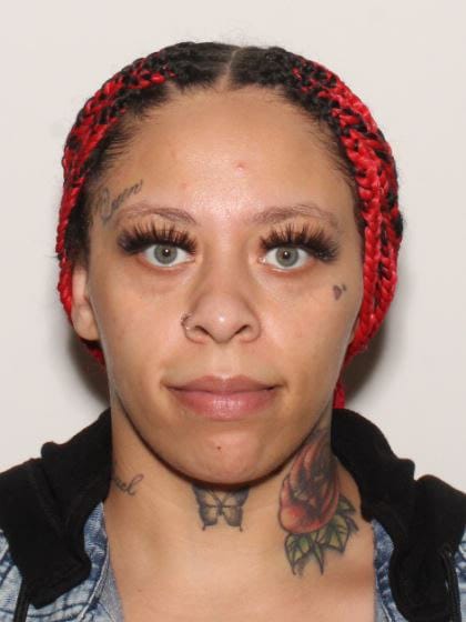 Allen County warrant photograph for Julia Denae Griffin