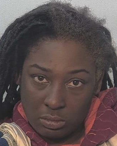 Allen County warrant photograph for Brisha Lasha Calligan