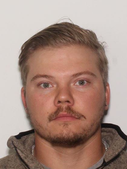 Allen County warrant photograph for Ethan Mark Craig