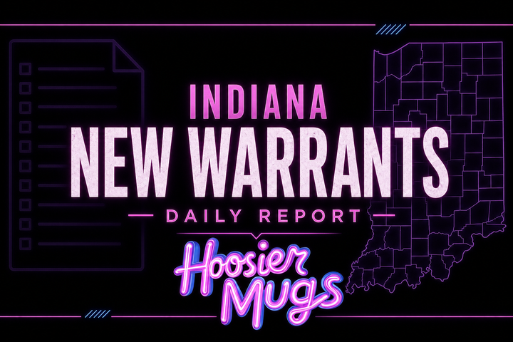 Indiana New Warrants Daily Report by Hoosier Mugs