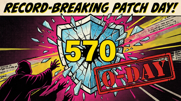 Microsoft Patches a Record 570 Flaws, Two Zero-Days Already Under Attack